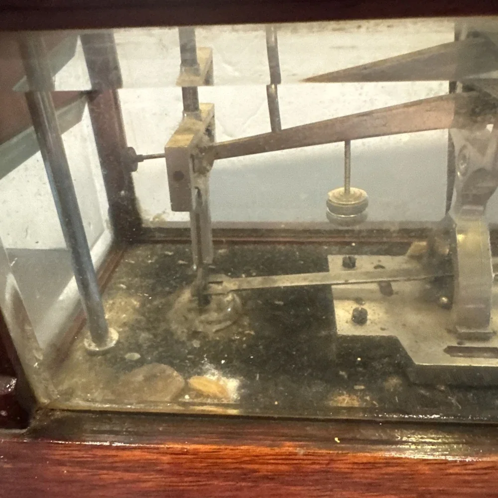 19th CENTURY‎ HENRY TROEMNER BALANCE SCALE  NICE DISPLAY BROKEN PIECES SEE PICS